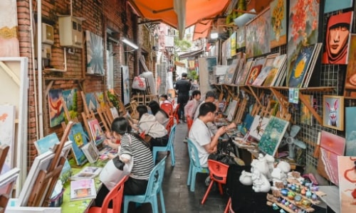 Dafen Oil Painting Village-Shenzhen